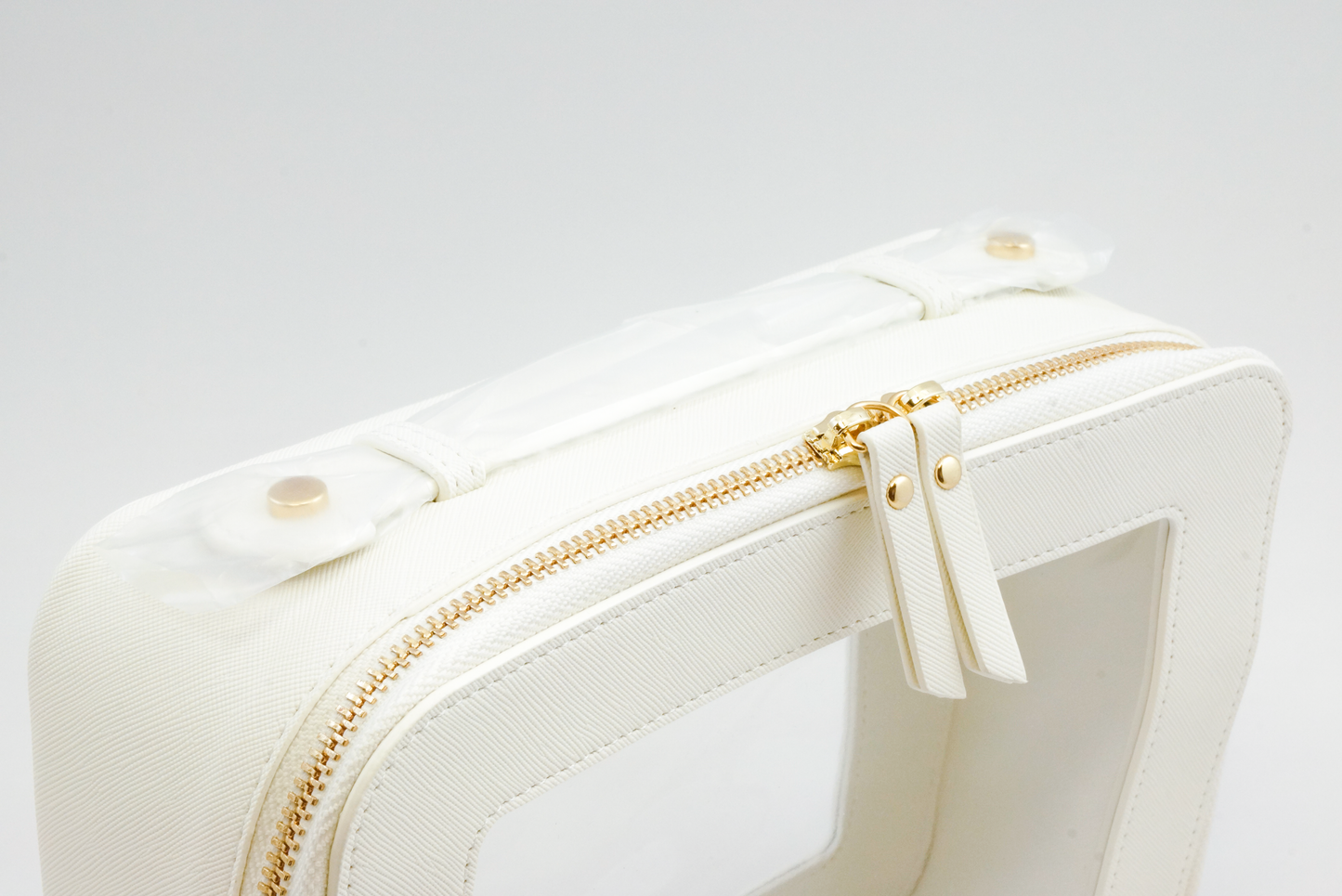 White Mahjong Tile Storage Bag