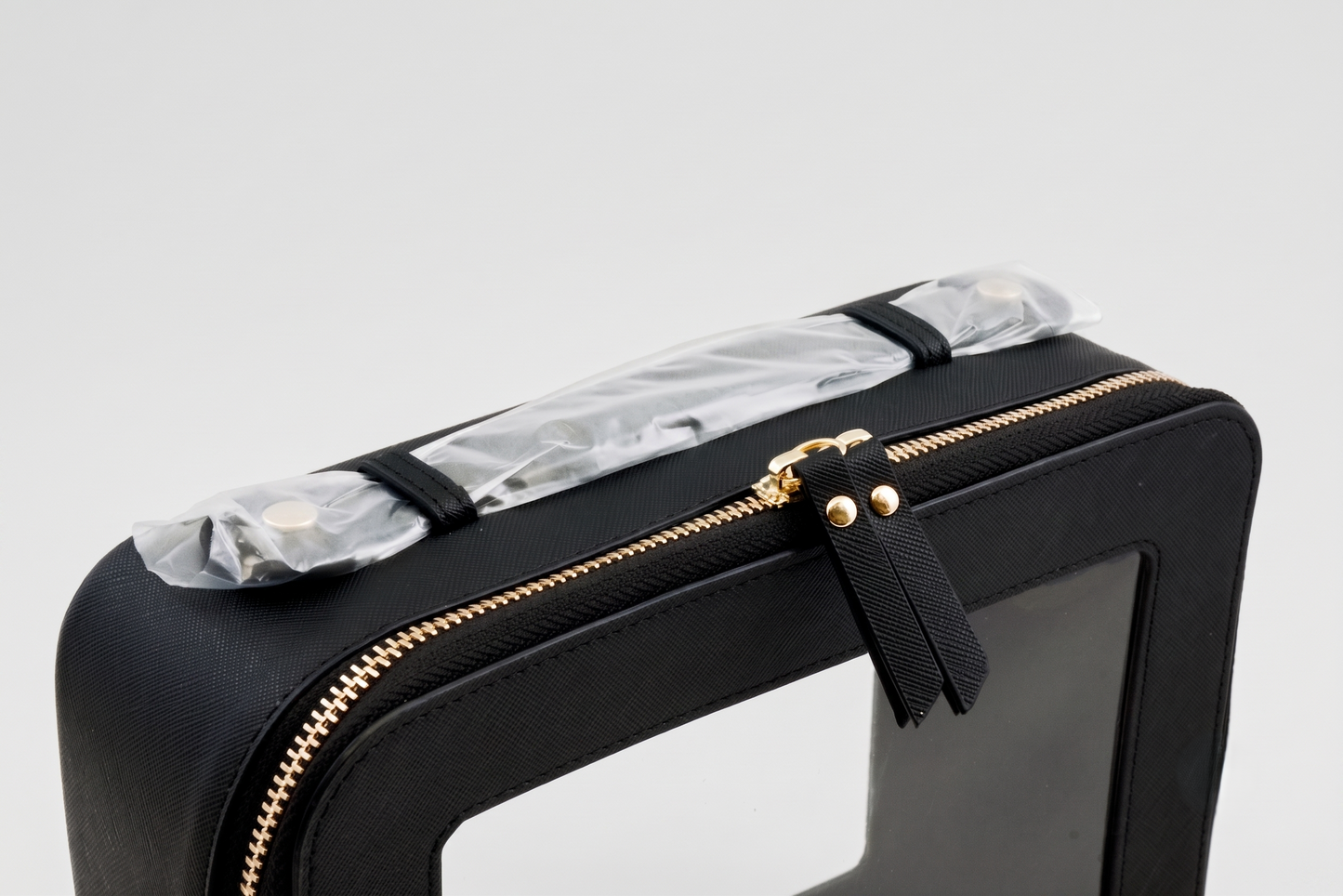 Black Mahjong Tile Storage Bag