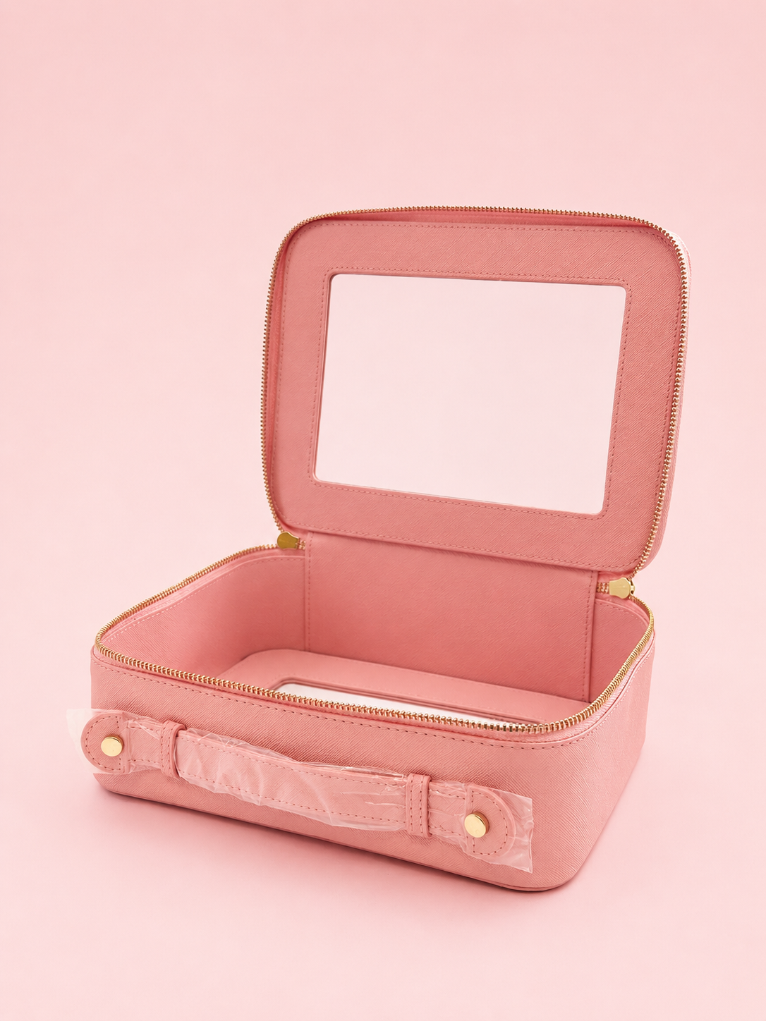 Pink Mahjong Tile Storage Bag