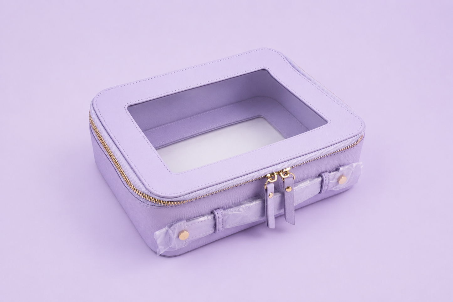 Purple Mahjong Tile Storage Bag
