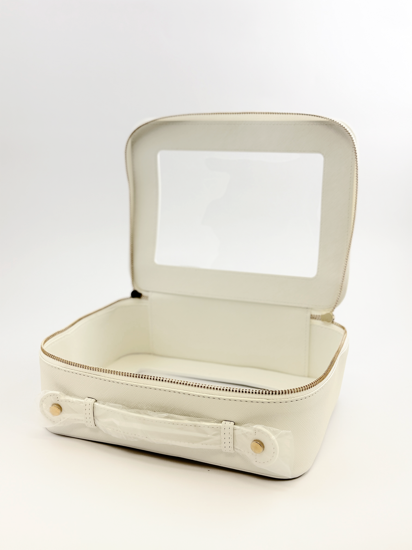 White Mahjong Tile Storage Bag