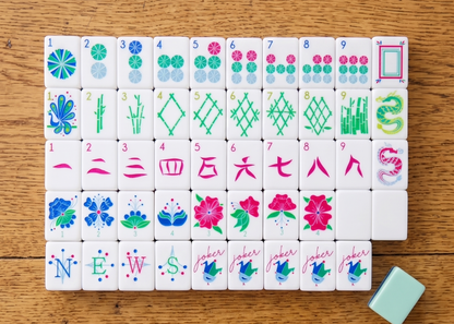Garden Mahjong Tile Set