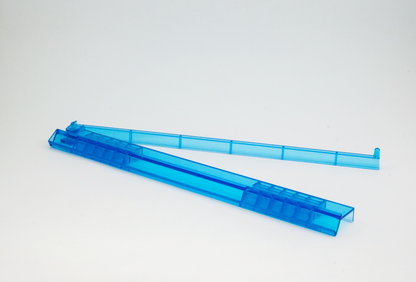 Blue Acrylic Mahjong Rack & Pusher Set