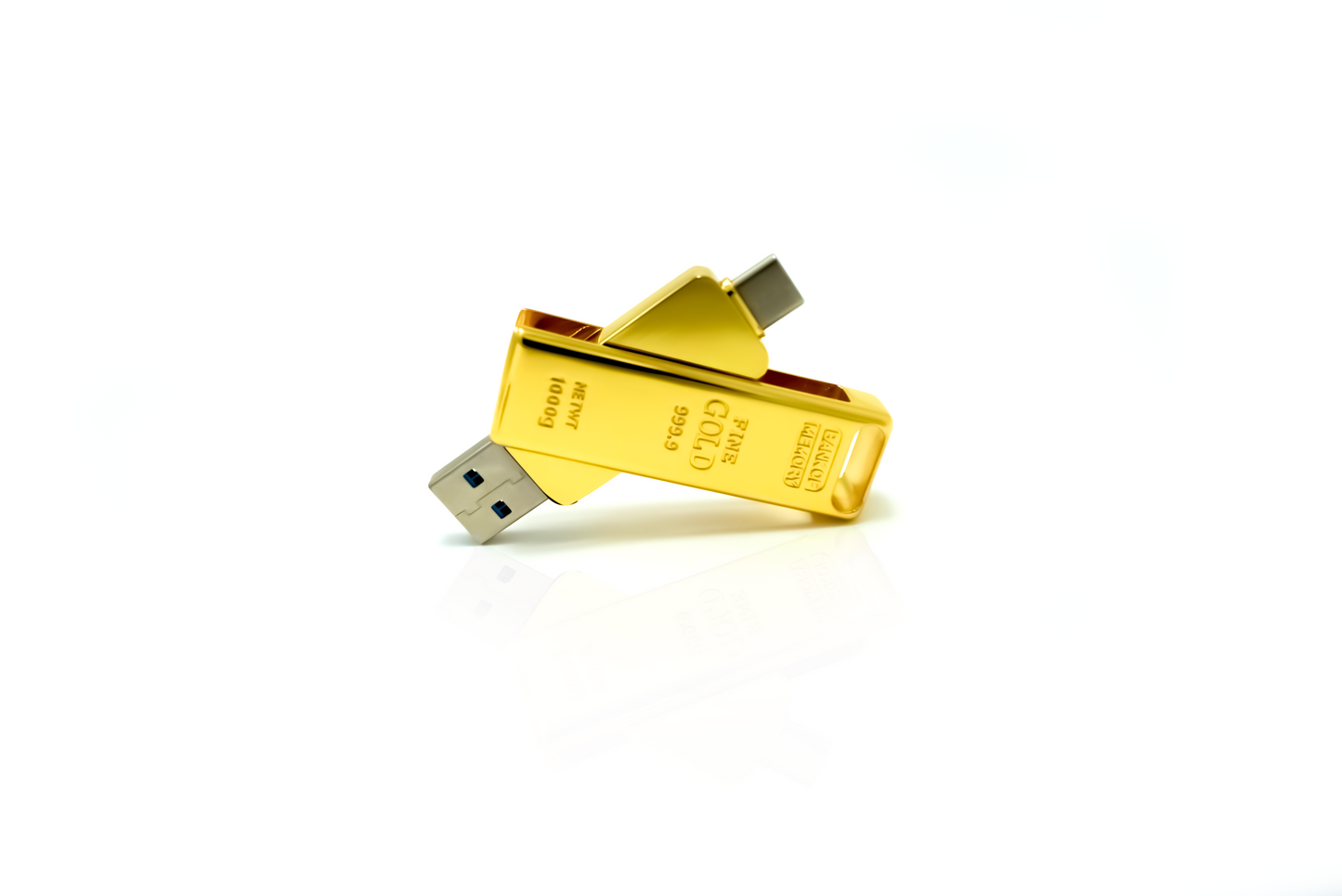 Gold Bar USB Flash Drive