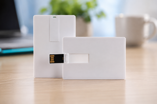 Card Flip Style USB 2.0 Flash Drive Unprinted