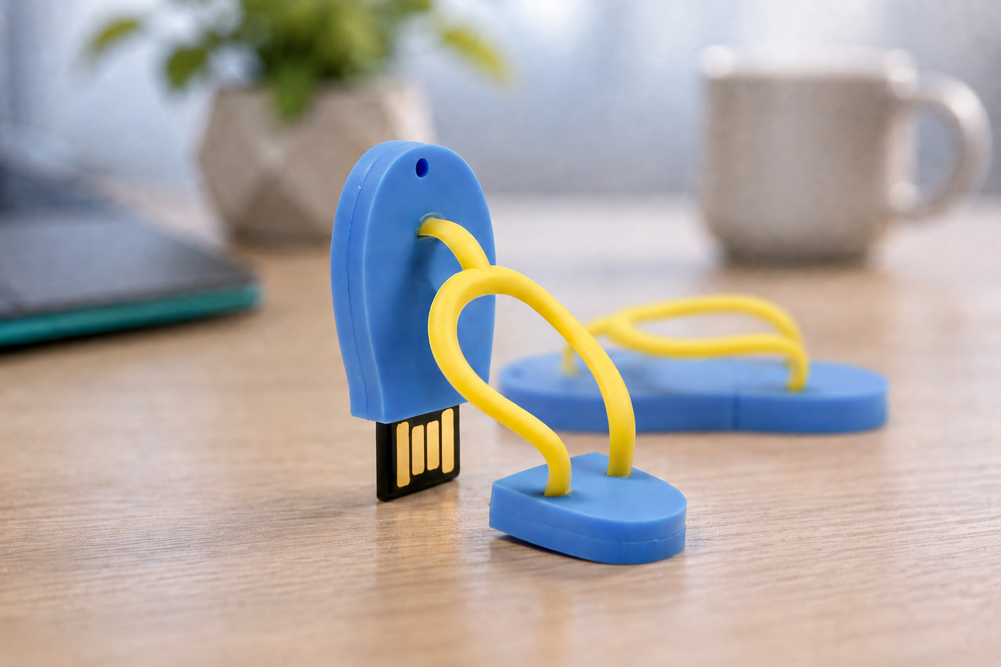 Flip Flop USB 2.0 Flash Drive Unprinted