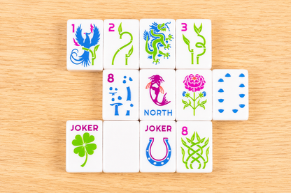 Fortune Mahjong Tile Set