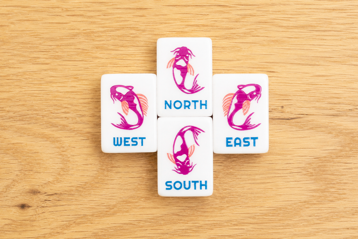 Fortune Mahjong Tile Set