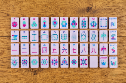 Mandala Mahjong Tile Set
