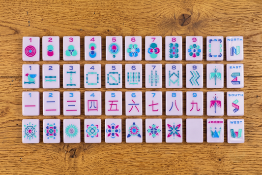 Mandala Mahjong Tile Set