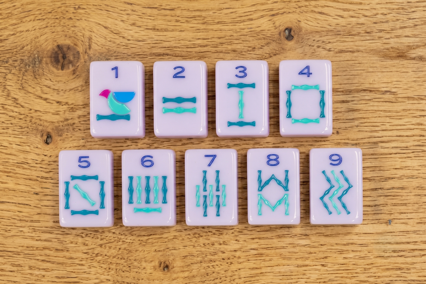 Mandala Mahjong Tile Set