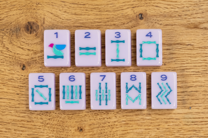 Mandala Mahjong Tile Set