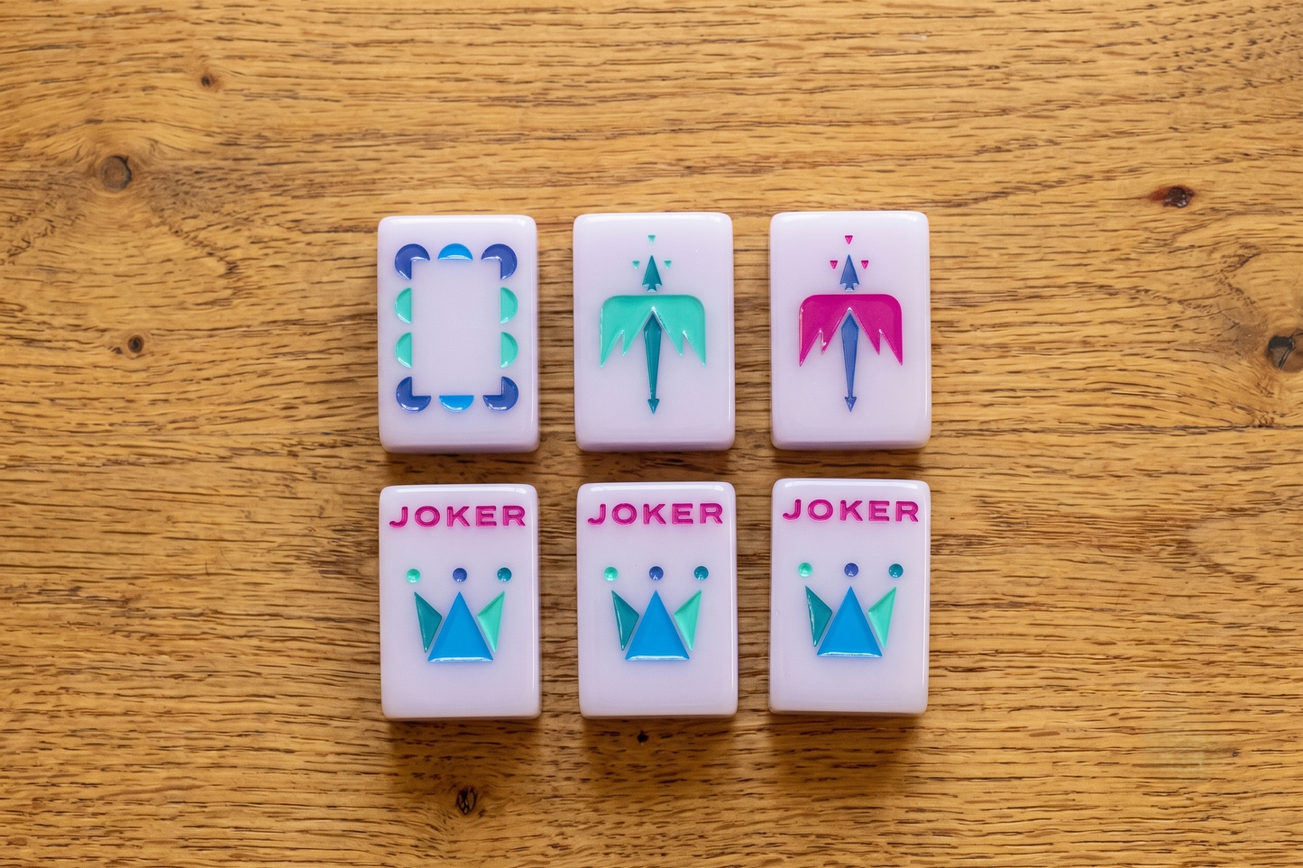 Mandala Mahjong Tile Set