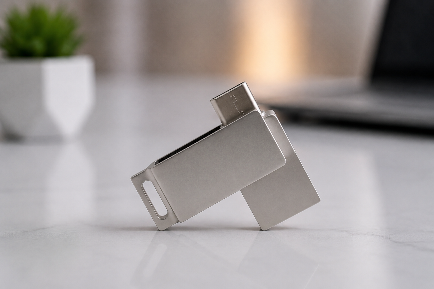 Mini Pivot Type-C 3.1 Flash Drive Unprinted