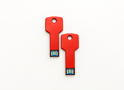 Red Key Style USB 3.1 Flash Drive