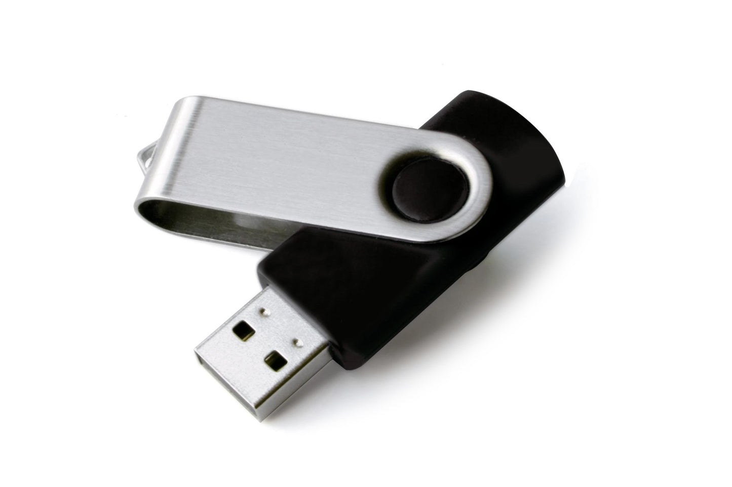 Unprinted Swivel SWM Style USB Flash Drive 2.0