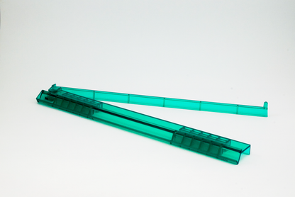 Teal Acrylic Mahjong Rack & Pusher Set