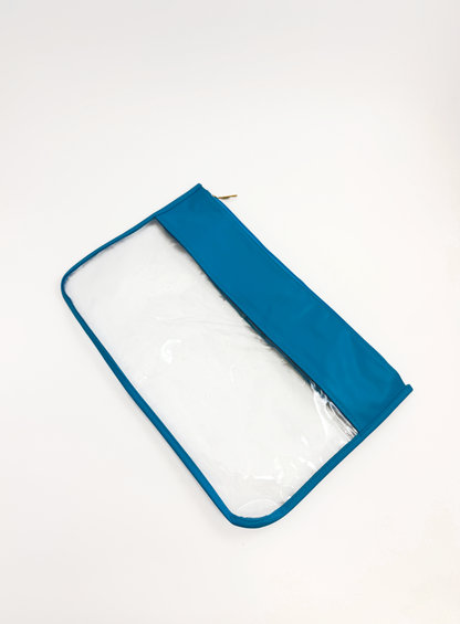 Blue Mahjong Tote Bag Set