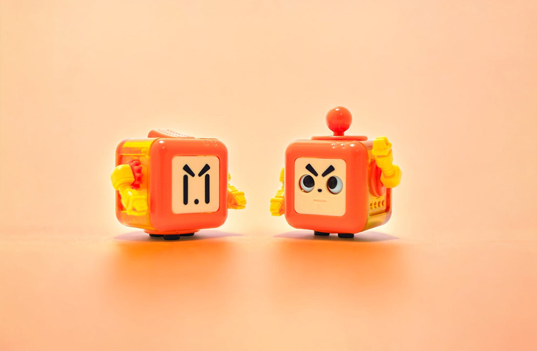 Robot Fidget Cube Toy