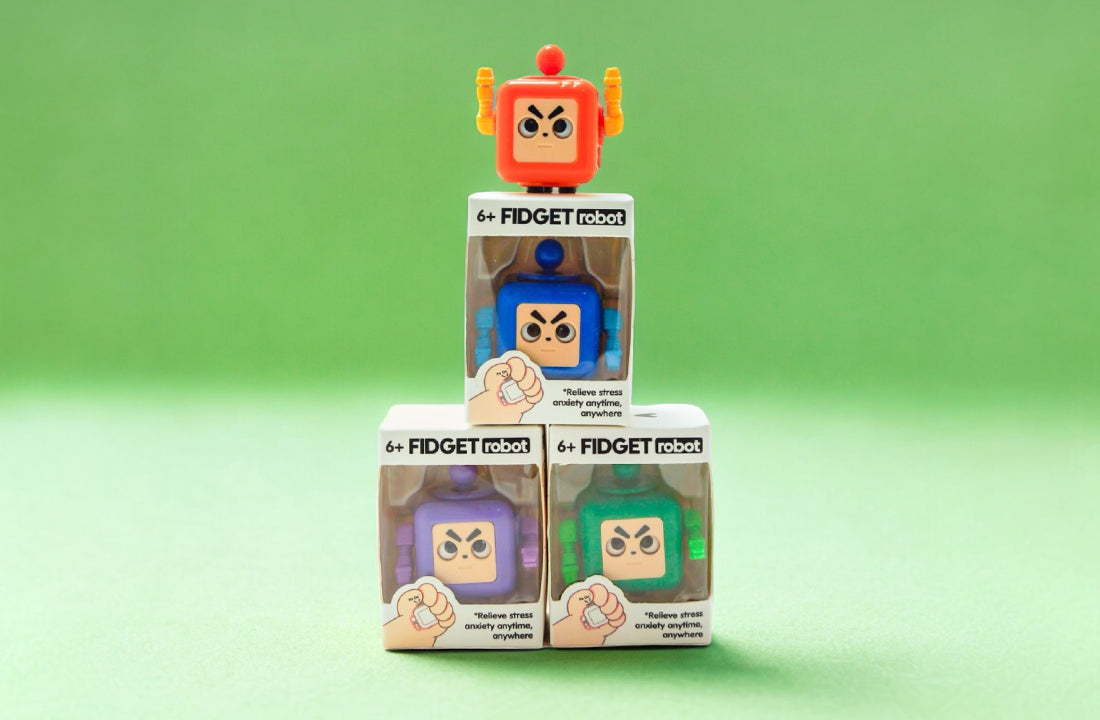 Robot Fidget Cube Toy