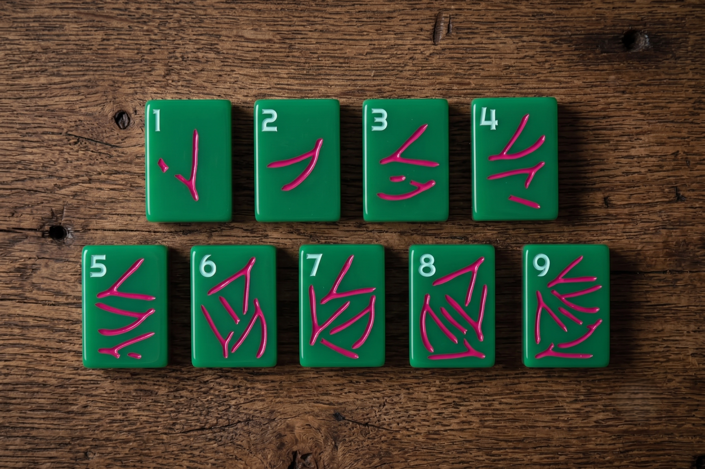 Whimsy Mahjong Tile Set