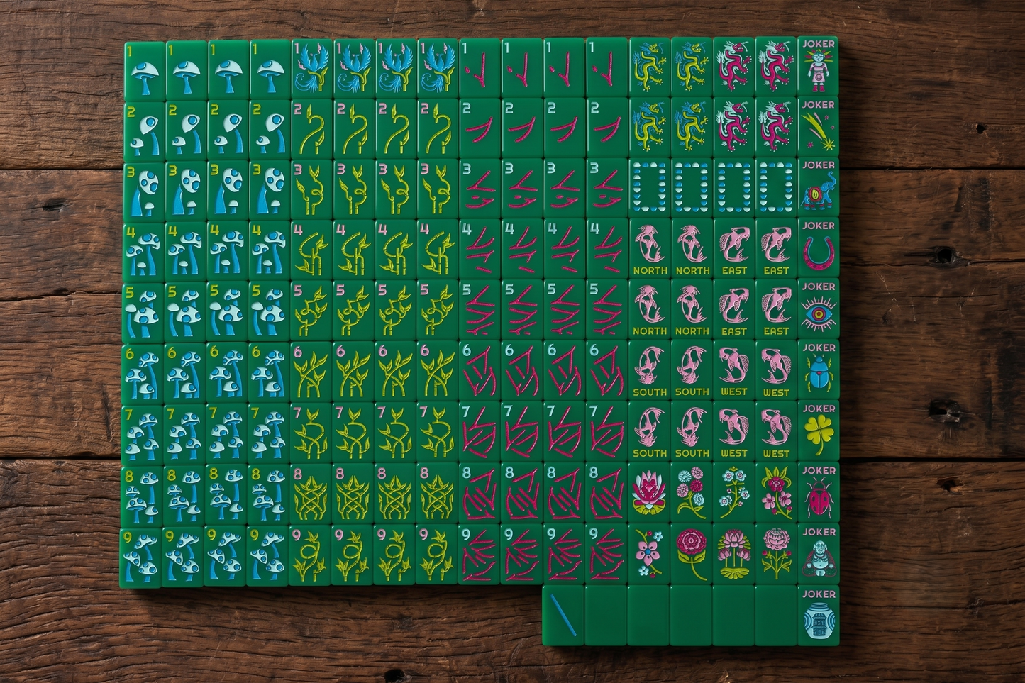 Whimsy Mahjong Tile Set