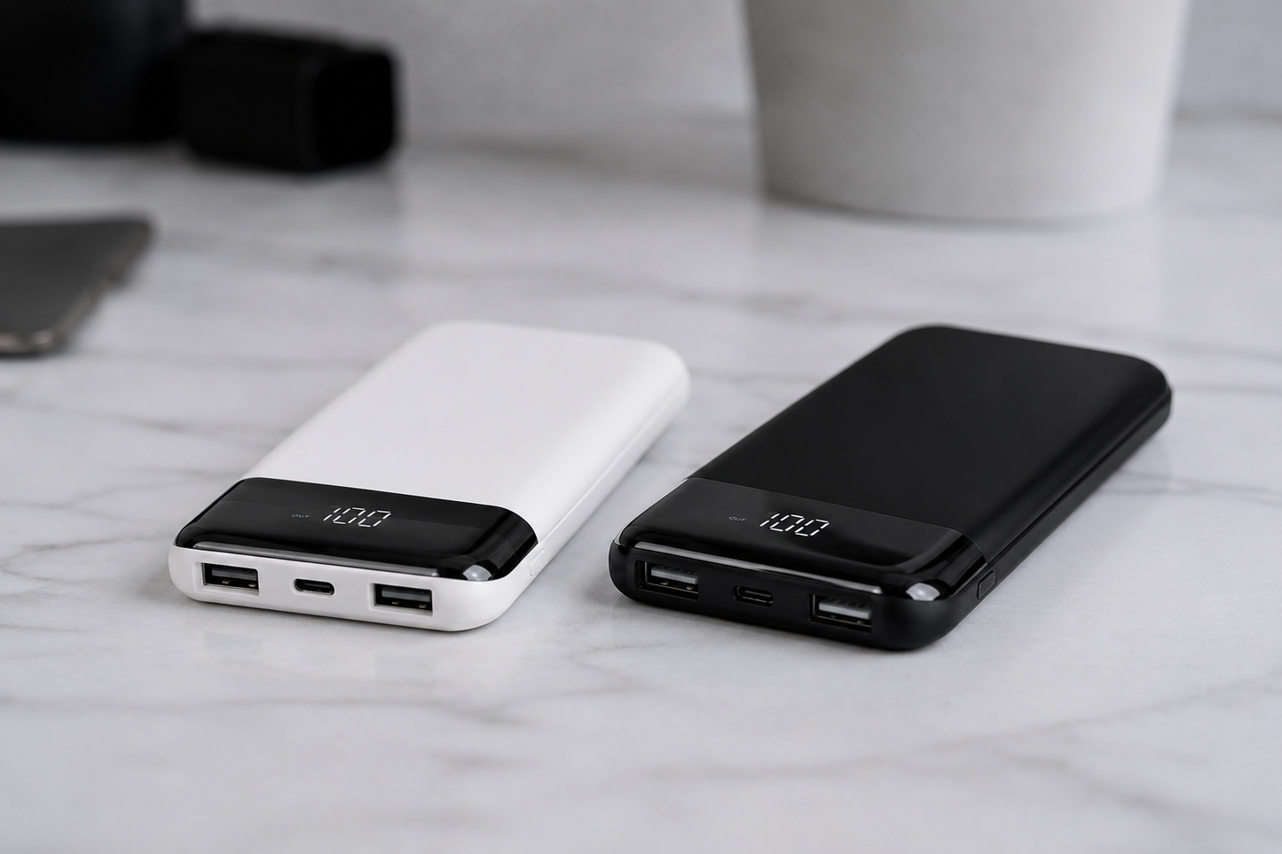 Wireless Power Bank Charger with Screen