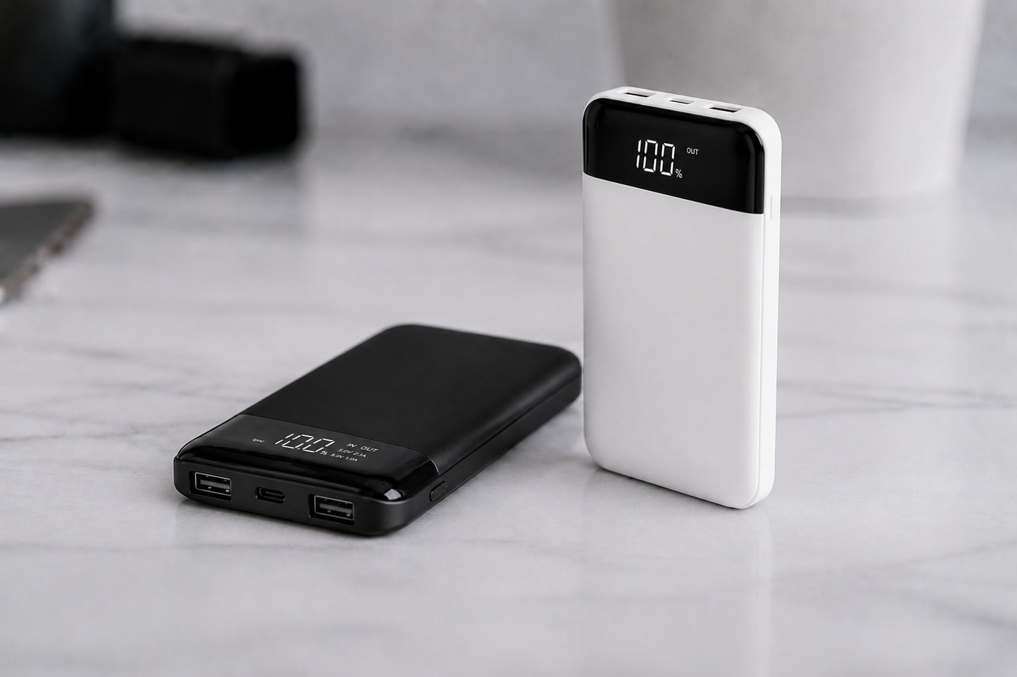 Wireless Power Bank Charger with Screen