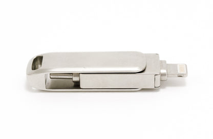 Bolt Dual USB Flash Drive - Type C & Lightning - Apple iPhone Compatible