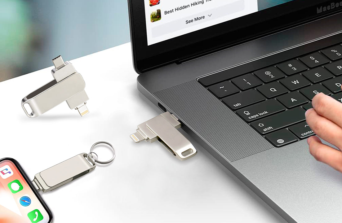 Bolt Dual USB 3.1 Flash Drive Unprinted