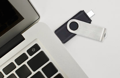 Dual SWM USB 3.1 Flash Drive Unprinted